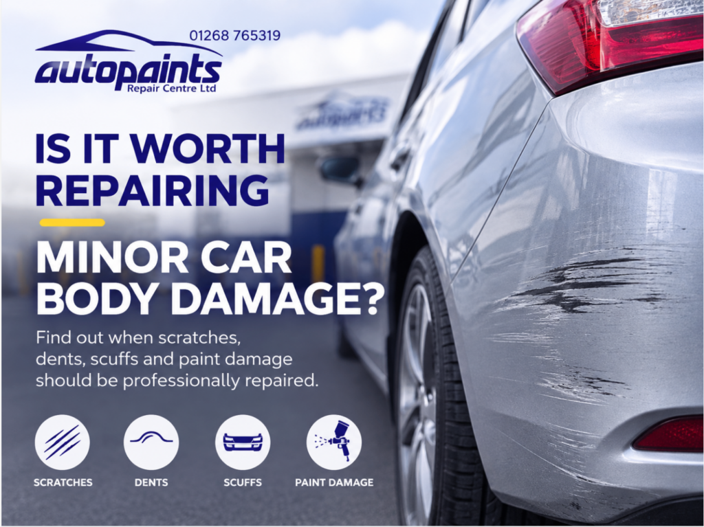 Autopaints Blog Thumbnail - minor dent on a silver car